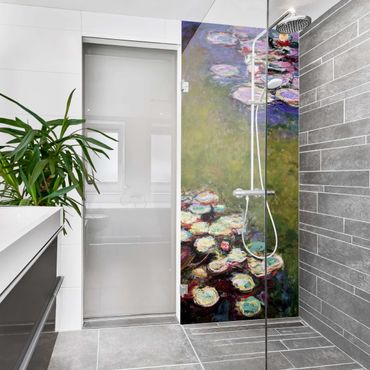 Tylna ścianka prysznicowa - Claude Monet - Water Lilies