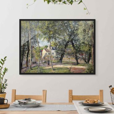 Plakat w ramie - Camille Pissarro - Krajobraz w pobliżu Osny