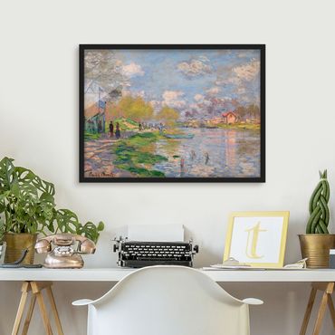 Plakat w ramie - Claude Monet - Sekwana