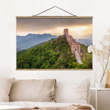Plakat z wieszakiem - Niekończący się Mur Chiński