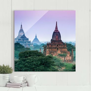 Obraz na szkle - Budynek sakralny w Bagan