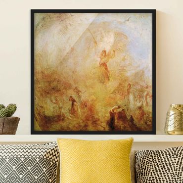 Plakat w ramie - William Turner - Anioły przed słońcem