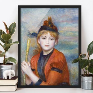 Plakat w ramie - Auguste Renoir - Dama spacerująca