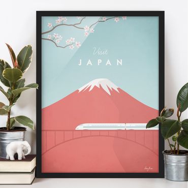 Plakat w ramie - Plakat podróżniczy - Japonia