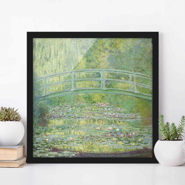 Plakat w ramie - Claude Monet - Mostek japoński