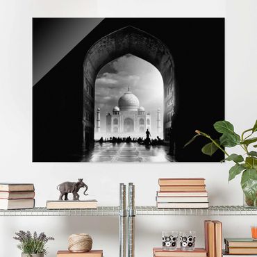 Obraz na szkle - Brama do Tadż Mahal