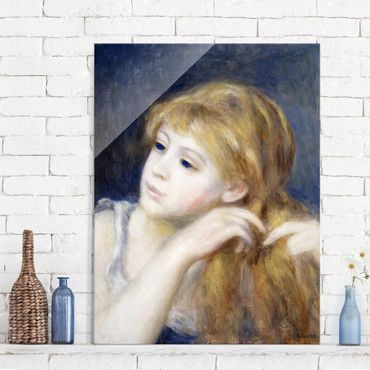 Obraz na szkle - Auguste Renoir - Głowa dziewczynki