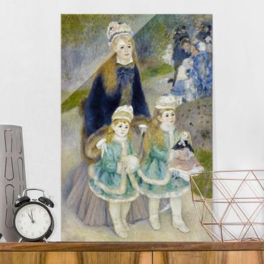 Obraz na szkle - Auguste Renoir - Matka z dziećmi