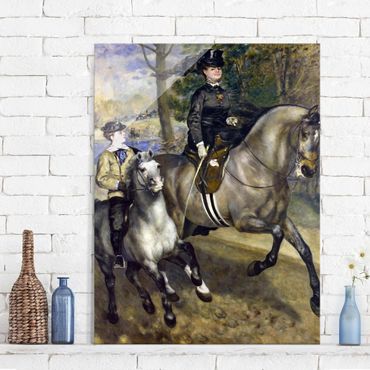 Obraz na szkle - Auguste Renoir - Jeździec