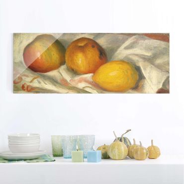 Obraz na szkle - Auguste Renoir - Jabłka i cytryna