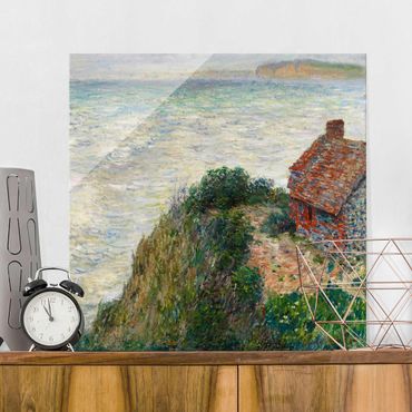 Obraz na szkle - Claude Monet - Dom rybaka w Petit Ailly
