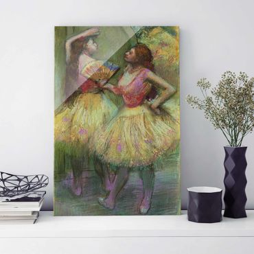 Obraz na szkle - Edgar Degas - Dwie tancerki