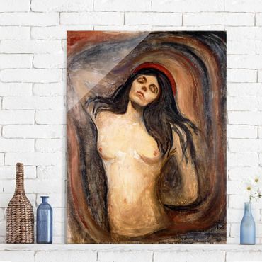 Obraz na szkle - Edvard Munch - Madonna