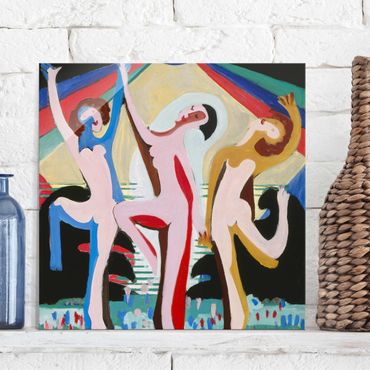 Obraz na szkle - Ernst Ludwig Kirchner - Taniec kolorów