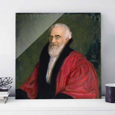 Obraz na szkle - Franz von Stuck - portret Lujo Brentano