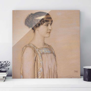 Obraz na szkle - Franz von Stuck - Portret Marii