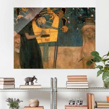 Obraz na szkle - Gustav Klimt - Muzyka