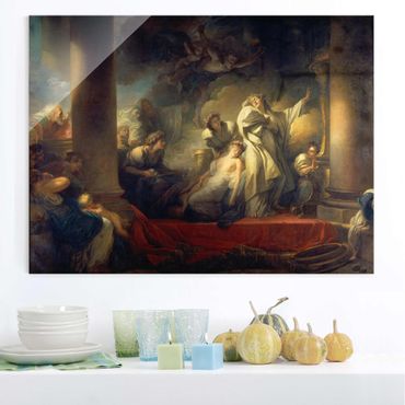 Obraz na szkle - Jean Honoré Fragonard - Wielki kapłan Coresos