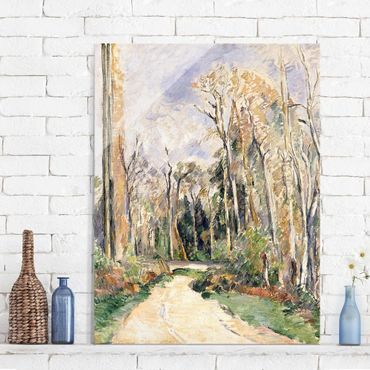Obraz na szkle - Paul Cézanne - Wejście do lasu