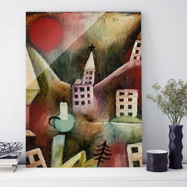Obraz na szkle - Paul Klee - Zniszczona wioska