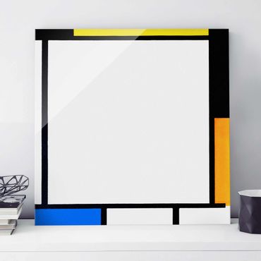 Obraz na szkle - Piet Mondrian - Kompozycja II