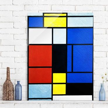 Obraz na szkle - Piet Mondrian - Tableau Nr 1