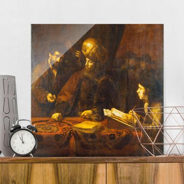Obraz na szkle - Rembrandt van Rijn - Przypowieść o robotnikach
