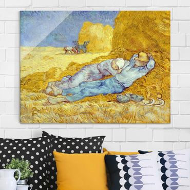 Obraz na szkle - Vincent van Gogh - Południowa drzemka
