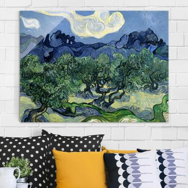 Obraz na szkle - Vincent van Gogh - Drzewa oliwne