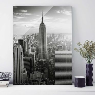 Obraz na szkle - Manhattan Skyline