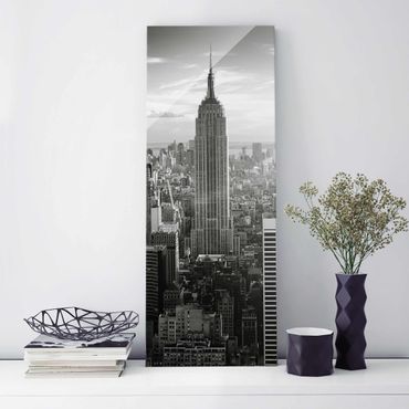 Obraz na szkle - Manhattan Skyline