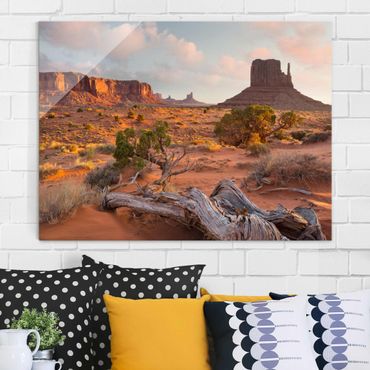 Obraz na szkle - Monument Valley Navajo Tribal Park Arizona