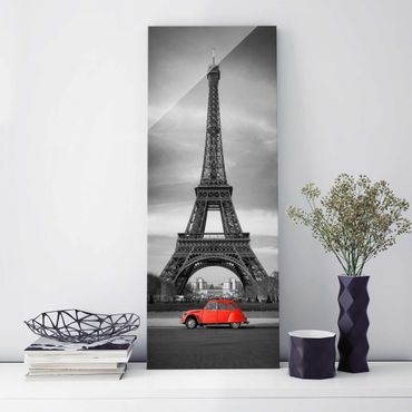 Obraz na szkle - Spot na temat Paryża