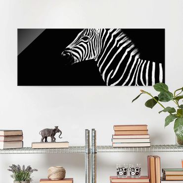 Obraz na szkle - Zebra Safari Art