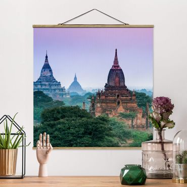 Plakat z wieszakiem - Budynek sakralny w Bagan