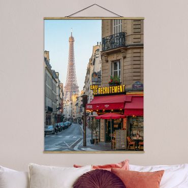 Plakat z wieszakiem - Street of Paris