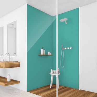 Tylna ścianka prysznicowa - Turquoise