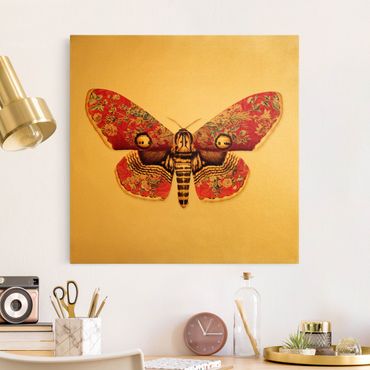 Obraz na płótnie - Vintage Moth