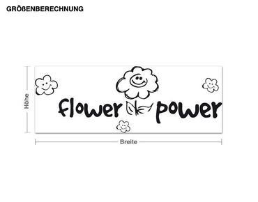 Naklejka na ścianę - Flower-Power