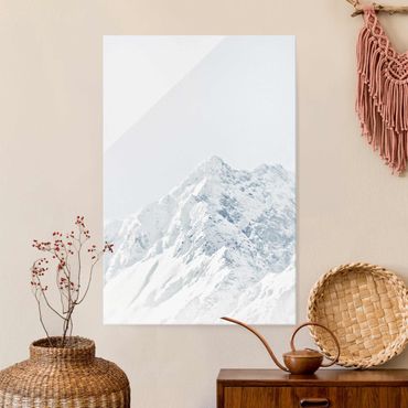 Obraz na szkle - Białe Góry