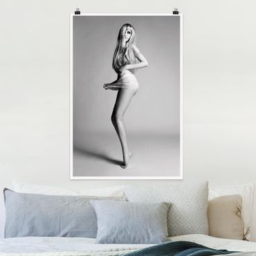 Plakat - Modelka bielizny