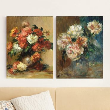Obraz na płótnie - Auguste Renoir - Wazony na kwiaty