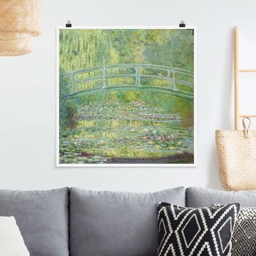 Plakat - Claude Monet - Mostek japoński
