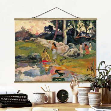 Plakat z wieszakiem - Paul Gauguin - brzeg rzeki