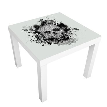 Okleina meblowa IKEA - Lack stolik kawowy - Skull