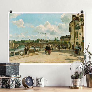 Plakat - Camille Pissarro - Widok na Pontoise