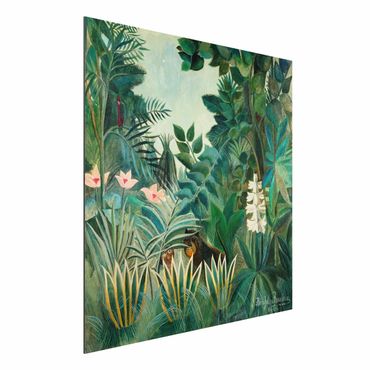 Obraz Alu-Dibond - Henri Rousseau - Dżungla na równiku
