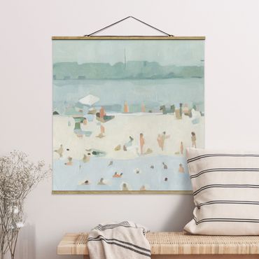 Plakat z wieszakiem - Ławica piaskowa na morzu I
