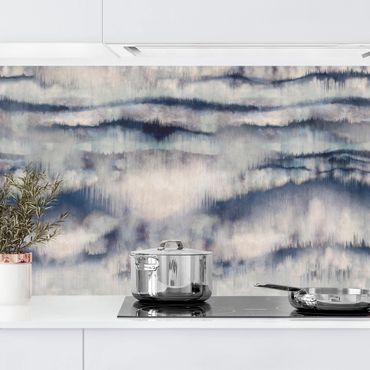 Panel ścienny do kuchni - Abstract Watercolour Mountains