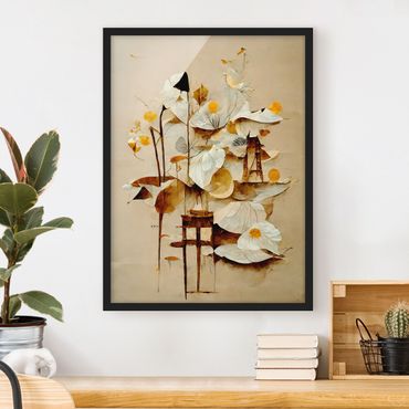 Plakat w ramie - Abstract Bouquet